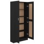 Schwarzes Sperrholzregal 82,5 x 30,5 x 185,5 cm von vidaXL, Bücherregale und Regale - Ref: Foro24-802733, Preis: 121,99 €, Ra...