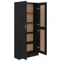 Schwarzes Sperrholzregal 82,5 x 30,5 x 185,5 cm von vidaXL, Bücherregale und Regale - Ref: Foro24-802733, Preis: 121,99 €, Ra...
