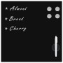 Magnetic glass wall board 50x50 cm by vidaXL, White boards - Ref: Foro24-285369, Price: 32,26 €, Discount: %