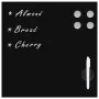Magnetic glass wall board 50x50 cm by vidaXL, White boards - Ref: Foro24-285369, Price: 32,26 €, Discount: %