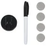 Magnetisches Glaswand-Whiteboard 50x30 cm von vidaXL, Whiteboards - Ref: Foro24-285373, Preis: 23,33 €, Rabatt: %