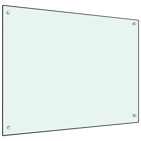 Küchenspritzschutz aus weißem Hartglas 80x60 cm von vidaXL, Küchengeräte und Utensilien - Ref: Foro24-249456, Preis: 66,70 €,...