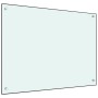 Küchenspritzschutz aus weißem Hartglas 80x60 cm von vidaXL, Küchengeräte und Utensilien - Ref: Foro24-249456, Preis: 66,70 €,...