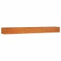 Arriate oxidado de acero corten 480x80x45 cm