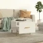 Couchtisch aus weiß glänzendem Sperrholz, 50 x 50 x 40 cm von vidaXL, Couchtisch - Ref: Foro24-812720, Preis: 45,41 €, Rabatt: %