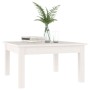 Couchtisch aus massivem weißem Kiefernholz, 55 x 55 x 30 cm von vidaXL, Couchtisch - Ref: Foro24-814230, Preis: 43,51 €, Raba...