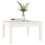 Solid white pine wood coffee table 55x55x30 cm by vidaXL, Coffee table - Ref: Foro24-814230, Price: 42,93 €, Discount: %