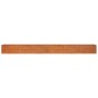 Arriate oxidado de acero corten 480x80x45 cm