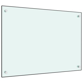 Küchenspritzschutz aus weißem Hartglas 70x50 cm von vidaXL, Küchengeräte und Utensilien - Ref: Foro24-249452, Preis: 48,16 €,...