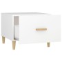 Couchtisch aus weißem Sperrholz, 50 x 50 x 40 cm von vidaXL, Couchtisch - Ref: Foro24-812708, Preis: 41,52 €, Rabatt: %