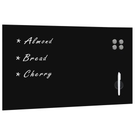 Pizarra magnética de pared vidrio 120x60 cm de vidaXL, Pizarras blancas - Ref: Foro24-285371, Precio: 72,56 €, Descuento: %