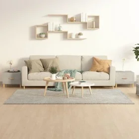 Coffee table 2 pcs concrete gray engineered wood 50x50x40cm by vidaXL, Coffee table - Ref: Foro24-812717, Price: 59,99 €, Dis...