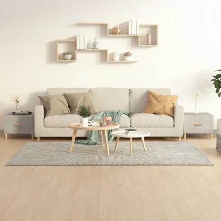 Coffee table 2 pcs concrete gray engineered wood 50x50x40cm by vidaXL, Coffee table - Ref: Foro24-812717, Price: 59,99 €, Dis...