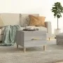 Mesa de centro madera contrachapada gris Sonoma 50x50x40 cm de vidaXL, Mesas de centro - Ref: Foro24-817533, Precio: 37,09 €,...