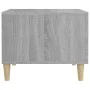 Mesa de centro madera contrachapada gris Sonoma 50x50x40 cm de vidaXL, Mesas de centro - Ref: Foro24-817533, Precio: 37,09 €,...