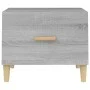 Coffee tables 2 units Sonoma gray engineered wood 50x50x40 cm by vidaXL, Coffee table - Ref: Foro24-817534, Price: 61,86 €, D...