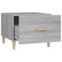 Coffee tables 2 units Sonoma gray engineered wood 50x50x40 cm by vidaXL, Coffee table - Ref: Foro24-817534, Price: 62,38 €, D...