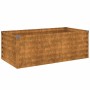 Jardinera acero corten 100x50x36 cm