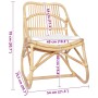 Silla de ratán lino