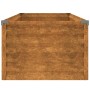 Jardinera acero corten 100x50x36 cm