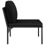 Juego de muebles de jardín 5 piezas con cojines PVC negro de vidaXL, Conjuntos de jardín - Ref: Foro24-48590, Precio: 266,24 ...