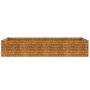 Jardinera acero corten 194x50x36 cm