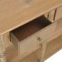 Mesa consola de madera de ingeniería 110x30x76 cm