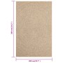 Alfombra ZIZUR apariencia de yute interior y exterior 200x290cm de vidaXL, Alfombras - Ref: Foro24-364842, Precio: 114,76 €, ...