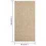 ZIZUR Jute-Look-Teppich für drinnen und draußen, 80 x 150 cm von vidaXL, Teppiche - Ref: Foro24-364838, Preis: 41,02 €, Rabat...