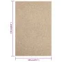 ZIZUR Jute-Look-Teppich für drinnen und draußen, 120 x 170 cm von vidaXL, Teppiche - Ref: Foro24-364839, Preis: 60,78 €, Raba...