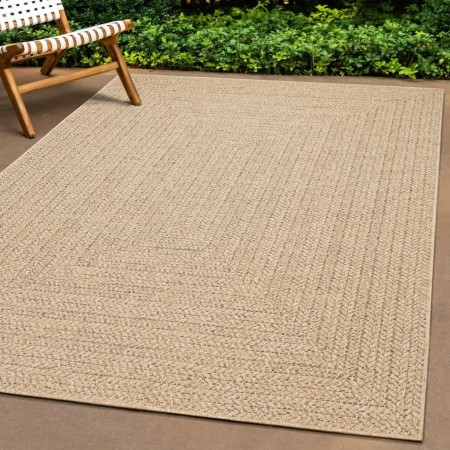 ZIZUR Jute-Look-Teppich für drinnen und draußen, 160 x 150 cm von vidaXL, Teppiche - Ref: Foro24-364833, Preis: 99,67 €, Raba...