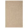 ZIZUR Jute-Look-Teppich für drinnen und draußen, 160 x 150 cm von vidaXL, Teppiche - Ref: Foro24-364833, Preis: 101,75 €, Rab...