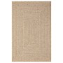 ZIZUR Jute-Look-Teppich für drinnen und draußen, 160 x 150 cm von vidaXL, Teppiche - Ref: Foro24-364833, Preis: 99,67 €, Raba...