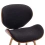 Dining chairs, 2 units, dark gray fabric and curved wood by vidaXL, dining chairs - Ref: Foro24-283142, Price: 224,38 €, Disc...