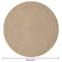 ZIZUR Teppich in Juteoptik für drinnen und draußen, 160 cm von vidaXL, Teppiche - Ref: Foro24-364837, Preis: 83,01 €, Rabatt: %