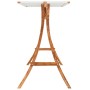 Swing bench with awning solid fir wood with teak finish by vidaXL, Garden rockers - Ref: Foro24-3200621, Price: 415,20 €, Dis...