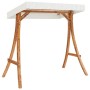 Swing with cushion and awning in solid fir wood by vidaXL, Garden rockers - Ref: Foro24-3200629, Price: 324,86 €, Discount: %