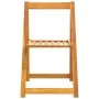 Sillas de jardín plegables 6 uds madera maciza de acacia de vidaXL, Sillas de jardín - Ref: Foro24-3104964, Precio: 203,96 €,...