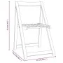 Folding garden chairs 6 pcs solid acacia wood by vidaXL, Garden chairs - Ref: Foro24-3104964, Price: 203,96 €, Discount: %