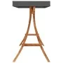 Tumbona columpio con toldo madera maciza abeto acabado de teca by vidaXL, Garden rockers - Ref: Foro24-3200626, Price: 392,84...
