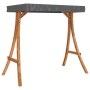 Tumbona columpio con toldo madera maciza abeto acabado de teca von vidaXL, Gartenwippen - Ref: Foro24-3200626, Preis: 386,61 ...