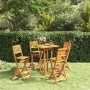 Garten-Barmöbel-Set 5-teilig aus massivem Akazienholz von vidaXL, Gartensets - Ref: Foro24-3104962, Preis: 476,32 €, Rabatt: %