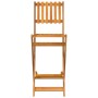 Garten-Barmöbel-Set 5-teilig aus massivem Akazienholz von vidaXL, Gartensets - Ref: Foro24-3104962, Preis: 476,32 €, Rabatt: %