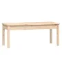 4-teilige Garten-Essgarnitur aus massivem Kiefernholz von vidaXL, Gartensets - Ref: Foro24-3154701, Preis: 228,38 €, Rabatt: %