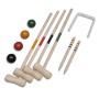 Holz-Krocket-Spiel für 4 Spieler von vidaXL, Rasenspiele - Ref: Foro24-90687, Preis: 28,52 €, Rabatt: %