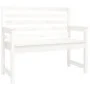 Juego de comedor de jardín 4 piezas madera maciza pino blanco de vidaXL, Conjuntos de jardín - Ref: Foro24-3154690, Precio: 3...