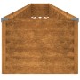 Jardinera acero corten 770x50x36 cm