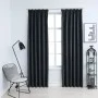 Blackout curtains with hooks 2 pieces anthracite gray 140x255 cm by vidaXL, Curtains and curtains - Ref: Foro24-134462, Price...