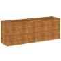Jardinera acero corten 196x50x69 cm