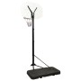 Weißer Basketballkorb aus Polyethylen, 258–363 cm von vidaXL, Basketballkörbe - Ref: Foro24-93648, Preis: 146,60 €, Rabatt: %
